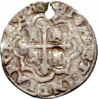 half Real Reverse Image minted in SPAIN in 1721J (1700-46  -  FELIPE V)  - The Coin Database