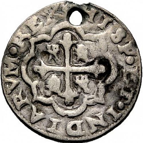 half Real Reverse Image minted in SPAIN in 1723J (1700-46  -  FELIPE V)  - The Coin Database