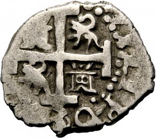 half Real Reverse Image minted in SPAIN in 1730N (1700-46  -  FELIPE V)  - The Coin Database