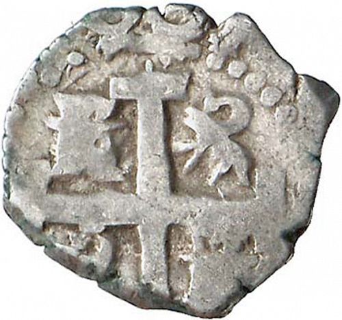 half Real Reverse Image minted in SPAIN in 1731N (1700-46  -  FELIPE V)  - The Coin Database