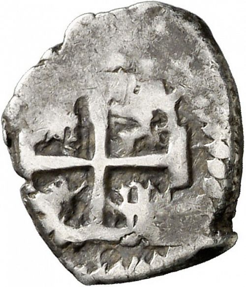 half Real Reverse Image minted in SPAIN in 1733E (1700-46  -  FELIPE V)  - The Coin Database