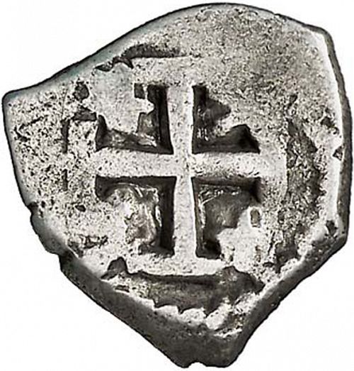 half Real Reverse Image minted in SPAIN in 1734E (1700-46  -  FELIPE V)  - The Coin Database