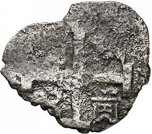 half Real Reverse Image minted in SPAIN in 1735N (1700-46  -  FELIPE V)  - The Coin Database