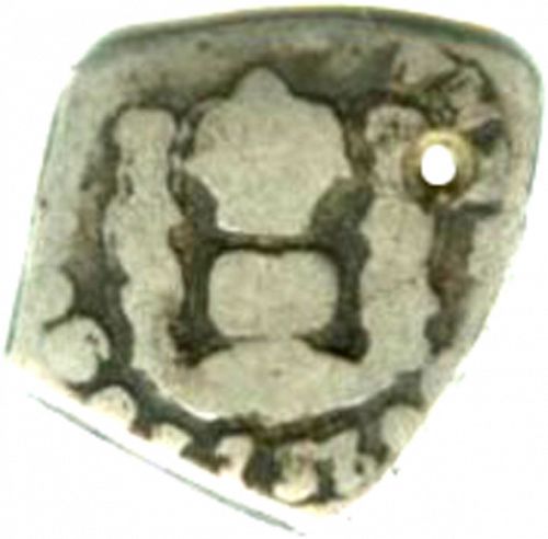 half Real Reverse Image minted in SPAIN in 1737J (1700-46  -  FELIPE V)  - The Coin Database