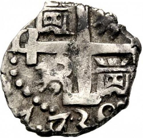 half Real Reverse Image minted in SPAIN in 1739V (1700-46  -  FELIPE V)  - The Coin Database