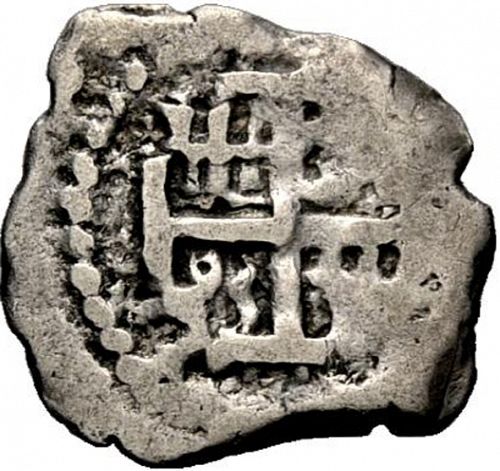 half Real Reverse Image minted in SPAIN in 1740V (1700-46  -  FELIPE V)  - The Coin Database
