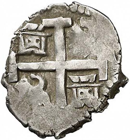 half Real Reverse Image minted in SPAIN in 1741V (1700-46  -  FELIPE V)  - The Coin Database