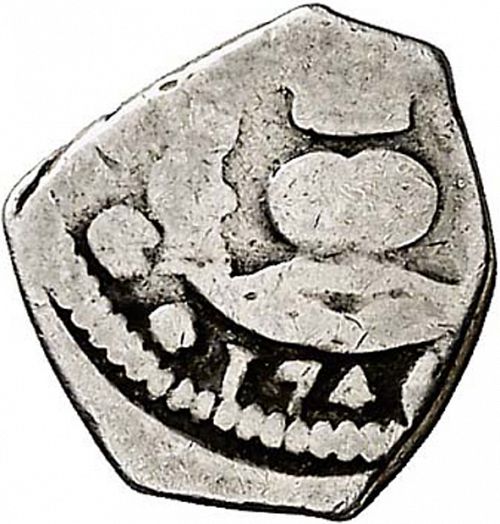 half Real Reverse Image minted in SPAIN in 1746J (1700-46  -  FELIPE V)  - The Coin Database
