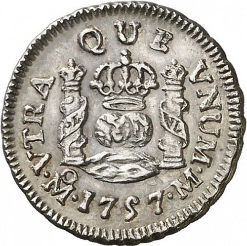 half Real Reverse Image minted in SPAIN in 1757M (1746-59  -  FERNANDO VI)  - The Coin Database