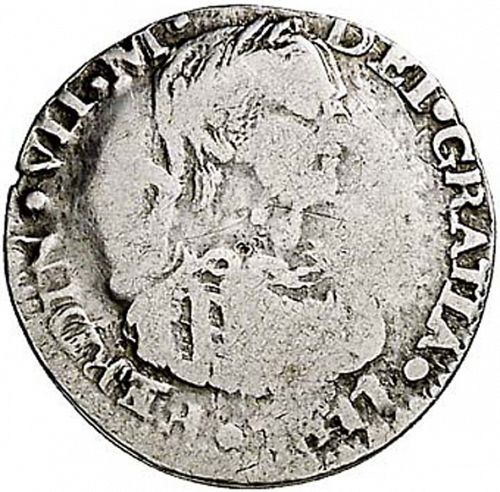 half Real Obverse Image minted in SPAIN in 1811 (1808-33  -  FERNANDO VII)  - The Coin Database