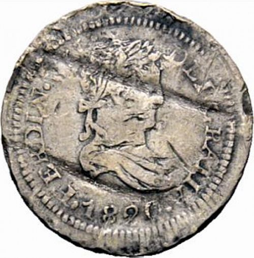 half Real Obverse Image minted in SPAIN in 1820AG (1808-33  -  FERNANDO VII)  - The Coin Database