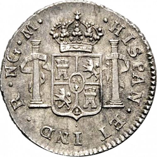 half Real Reverse Image minted in SPAIN in 1811M (1808-33  -  FERNANDO VII)  - The Coin Database