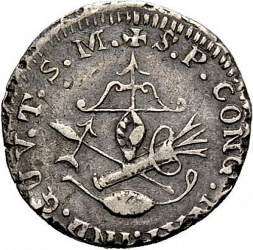 half Real Reverse Image minted in SPAIN in 1812SM (1810-22  -  FERNANDO VII - Independence War)  - The Coin Database