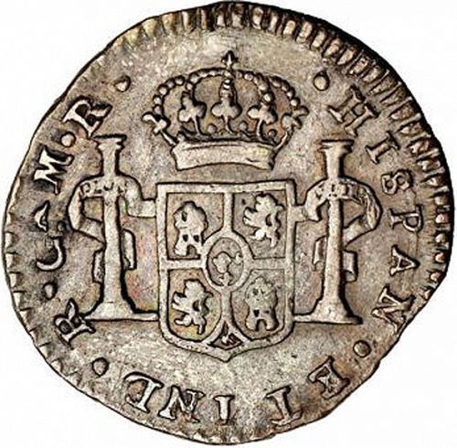 half Real Reverse Image minted in SPAIN in 1814MR (1808-33  -  FERNANDO VII)  - The Coin Database