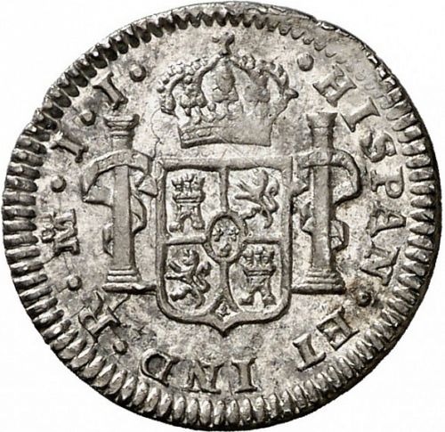 half Real Reverse Image minted in SPAIN in 1820JJ (1808-33  -  FERNANDO VII)  - The Coin Database