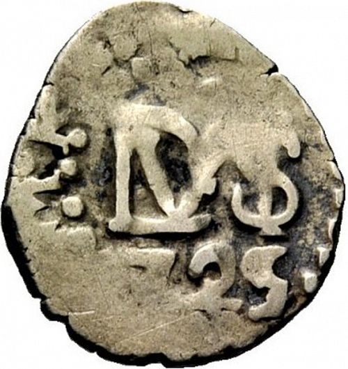 half Real Obverse Image minted in SPAIN in 1725Y (1724  -  LUIS I)  - The Coin Database
