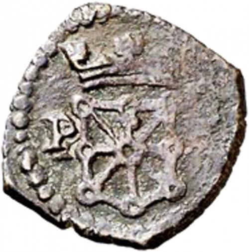 half Cornado Reverse Image minted in SPAIN in ND (1621-65  -  FELIPE IV - Local Coinage)  - The Coin Database