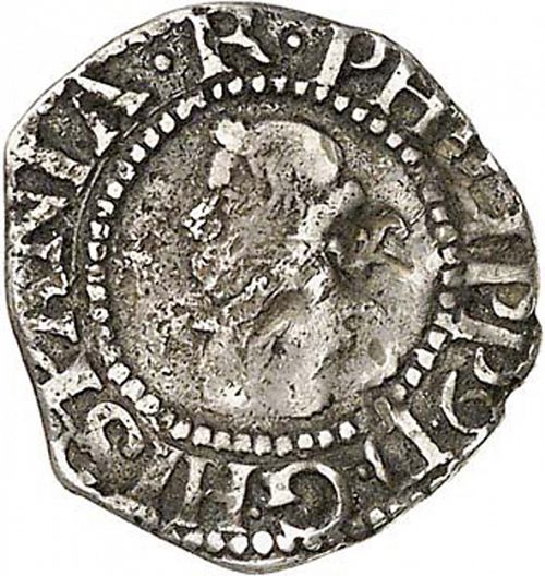 half Croat Obverse Image minted in SPAIN in 1611 (1598-21  -  FELIPE III - Local Coinage)  - The Coin Database