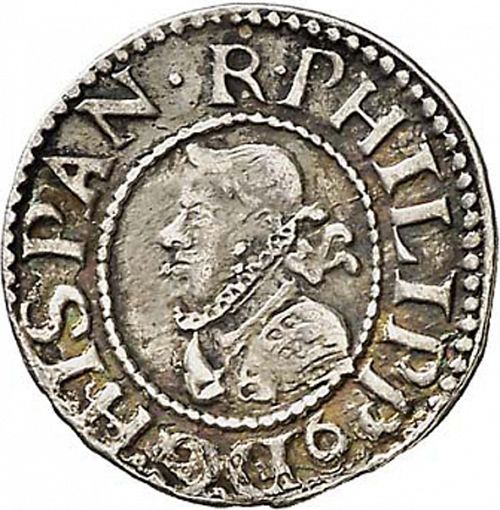half Croat Obverse Image minted in SPAIN in 1612 (1598-21  -  FELIPE III - Local Coinage)  - The Coin Database
