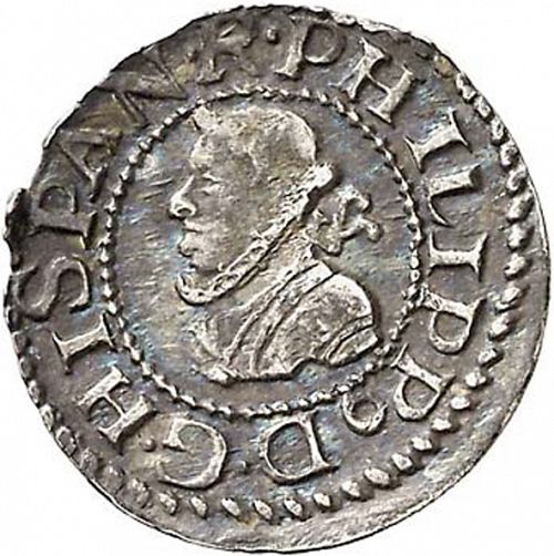 half Croat Obverse Image minted in SPAIN in 1618 (1598-21  -  FELIPE III - Local Coinage)  - The Coin Database