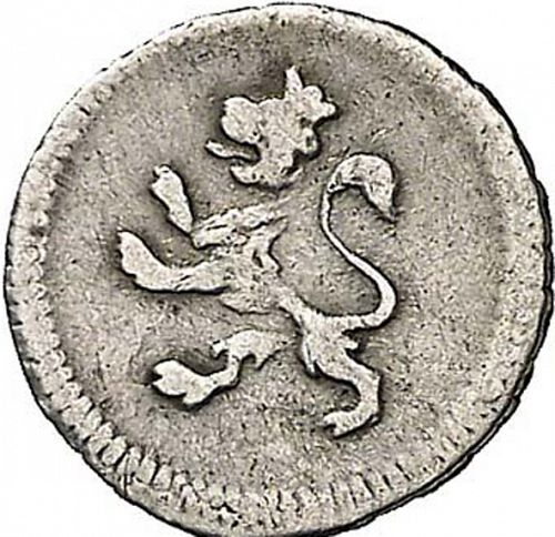 1/4 Real Reverse Image minted in SPAIN in 1808 (1788-08  -  CARLOS IV)  - The Coin Database