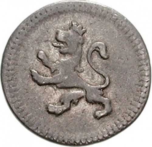 1/4 Real Reverse Image minted in SPAIN in 1808 (1788-08  -  CARLOS IV)  - The Coin Database