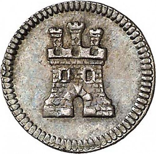 1/4 Real Obverse Image minted in SPAIN in N/D (1808-33  -  FERNANDO VII)  - The Coin Database