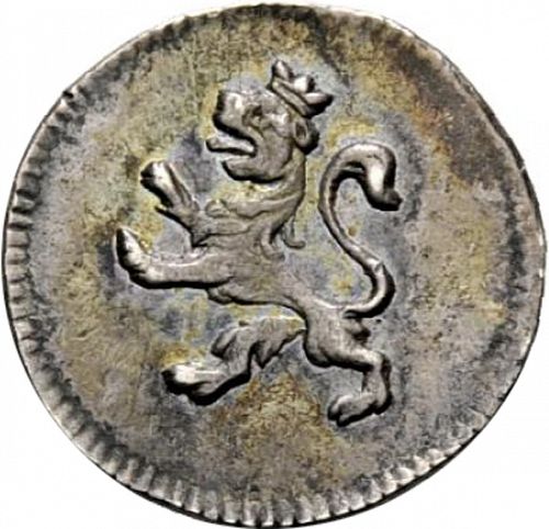 1/4 Real Reverse Image minted in SPAIN in 1817 (1808-33  -  FERNANDO VII)  - The Coin Database