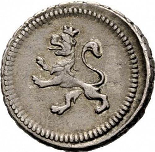 1/4 Real Reverse Image minted in SPAIN in 1818 (1808-33  -  FERNANDO VII)  - The Coin Database