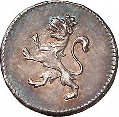 1/4 Real Reverse Image minted in SPAIN in 1820 (1808-33  -  FERNANDO VII)  - The Coin Database