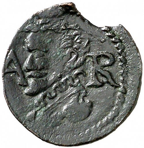 1 Ardite Obverse Image minted in SPAIN in 1615 (1598-21  -  FELIPE III - Local Coinage)  - The Coin Database