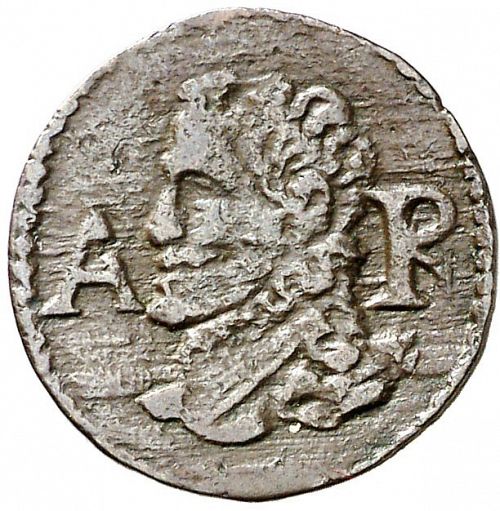 1 Ardite Obverse Image minted in SPAIN in 1617 (1598-21  -  FELIPE III - Local Coinage)  - The Coin Database