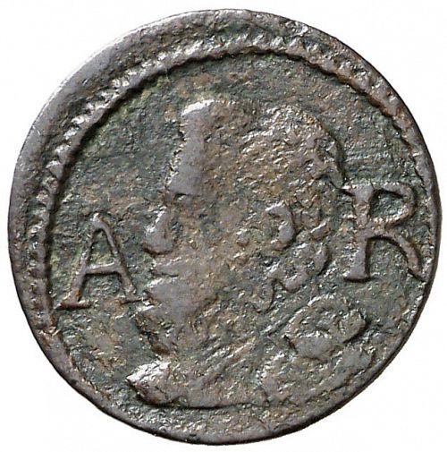 1 Ardite Obverse Image minted in SPAIN in 1621 (1598-21  -  FELIPE III - Local Coinage)  - The Coin Database