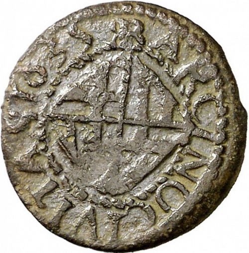 1 Ardite Reverse Image minted in SPAIN in 1635 (1621-65  -  FELIPE IV - Local Coinage)  - The Coin Database