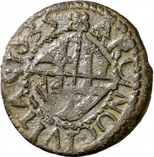 1 Ardite Reverse Image minted in SPAIN in 1635 (1621-65  -  FELIPE IV - Local Coinage)  - The Coin Database