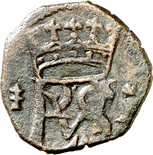 1 blanca Obverse Image minted in SPAIN in ND/Cs (1556-98  -  FELIPE II)  - The Coin Database