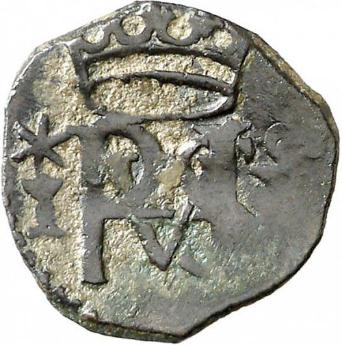 1 blanca Obverse Image minted in SPAIN in ND/Cs (1556-98  -  FELIPE II)  - The Coin Database
