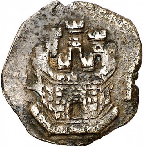 1 blanca Reverse Image minted in SPAIN in ND/D (1556-98  -  FELIPE II)  - The Coin Database