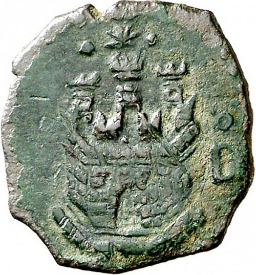 1 blanca Reverse Image minted in SPAIN in ND/D (1556-98  -  FELIPE II)  - The Coin Database