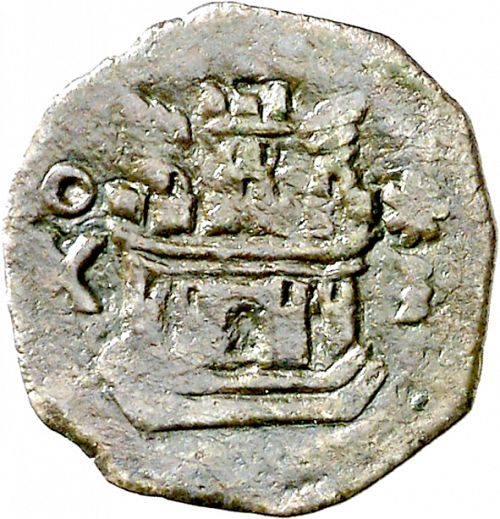 1 blanca Reverse Image minted in SPAIN in ND/X (1556-98  -  FELIPE II)  - The Coin Database