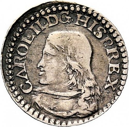 1 Croat Obverse Image minted in SPAIN in 1693 (1665-00  -  CARLOS II - Local Coinage)  - The Coin Database