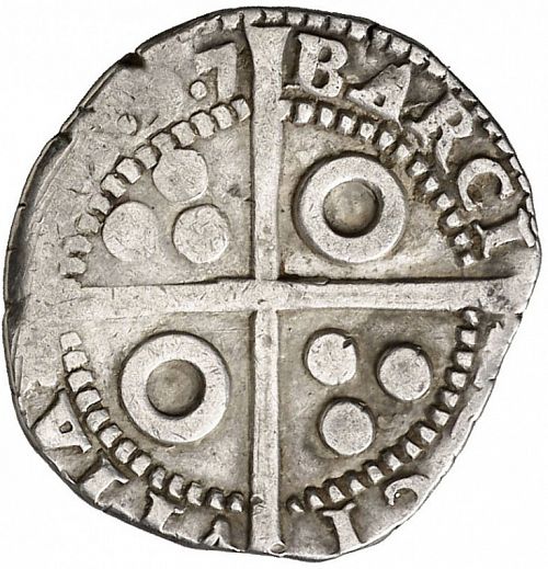 1 Croat Reverse Image minted in SPAIN in 1597 (1556-98  -  FELIPE II - Local Coinage)  - The Coin Database