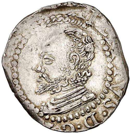 1 Croat Obverse Image minted in SPAIN in 1609 (1598-21  -  FELIPE III - Local Coinage)  - The Coin Database