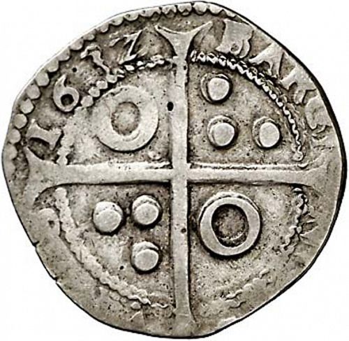 1 Croat Reverse Image minted in SPAIN in 1632 (1621-65  -  FELIPE IV - Local Coinage)  - The Coin Database