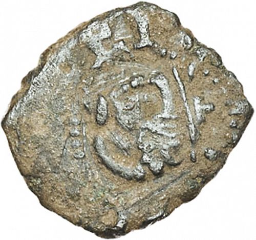 1 Dinero Obverse Image minted in SPAIN in 1661 (1621-65  -  FELIPE IV - Local Coinage)  - The Coin Database