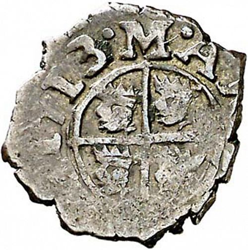1 Dinero de Aragón Reverse Image minted in SPAIN in 1713 (1700-46  -  FELIPE V - Local Coinage)  - The Coin Database