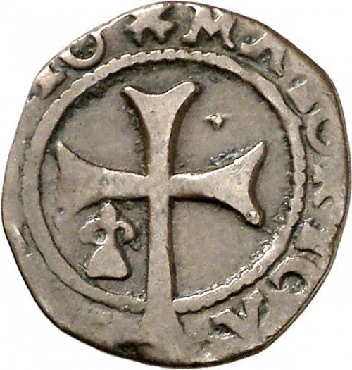 1 Dobler de Mallorca Reverse Image minted in SPAIN in N/D (1665-00  -  CARLOS II - Local Coinage)  - The Coin Database