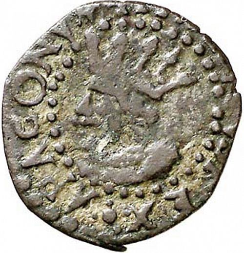 1 Dobler Obverse Image minted in SPAIN in ND (1621-65  -  FELIPE IV - Local Coinage)  - The Coin Database