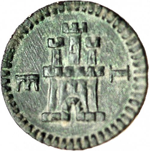 1 Maravedí Reverse Image minted in SPAIN in 1603 (1598-21  -  FELIPE III)  - The Coin Database