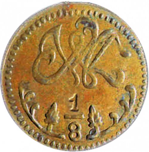 1 Octavo Reverse Image minted in SPAIN in 1802 (1788-08  -  CARLOS IV - Local Coinage)  - The Coin Database